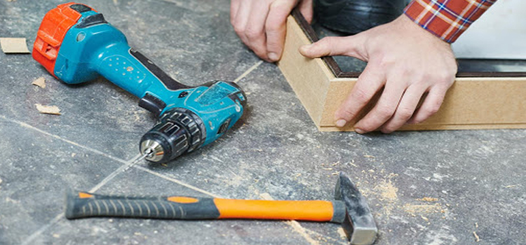 broken door frame repair Edgewater